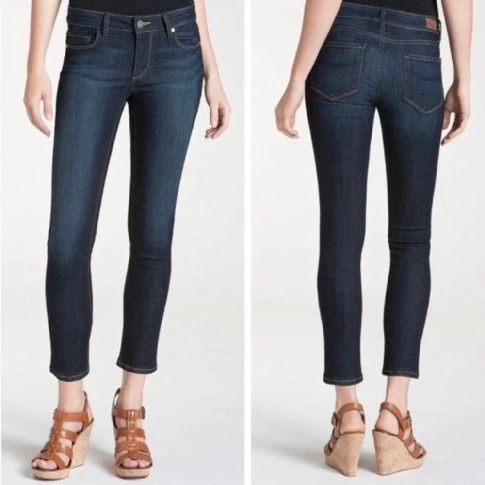 Paige Kylie Crop Jeans Sz 29 in Deep Purple